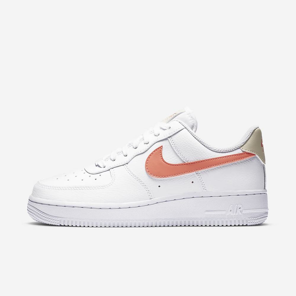 Sneakers Nike Air Force 1 '07 Blanche 5031-847 White/Fossil/White/Atomic Pink Homme | KRG-28009411